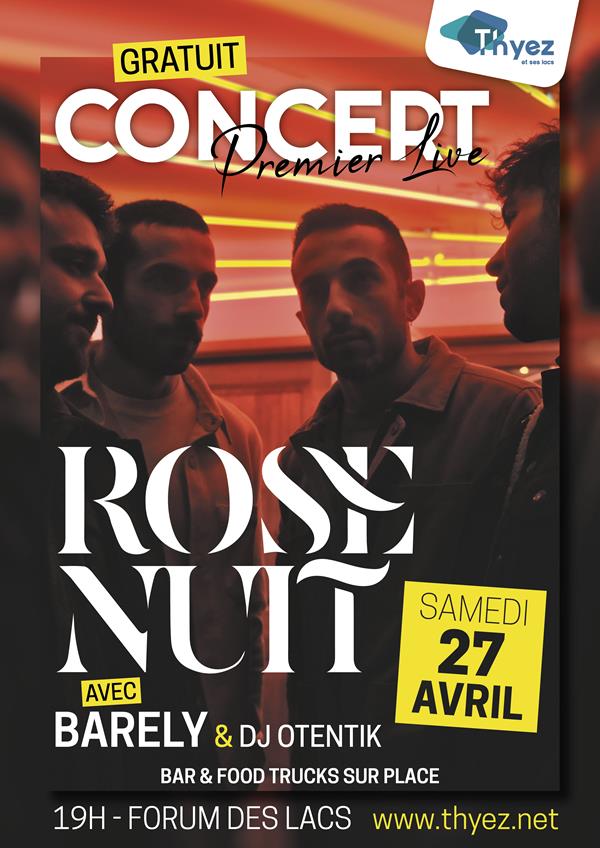 Rose Nuit + Barely