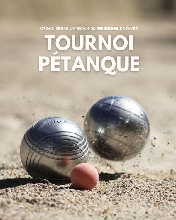 Tournoi de pétanque