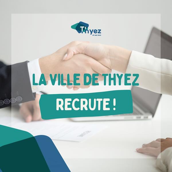 La ville de Thyez recrute